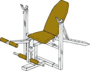 a bench equipment
